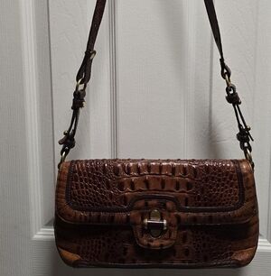 Brahmin Elegant Pecan Melburne Crossbody
